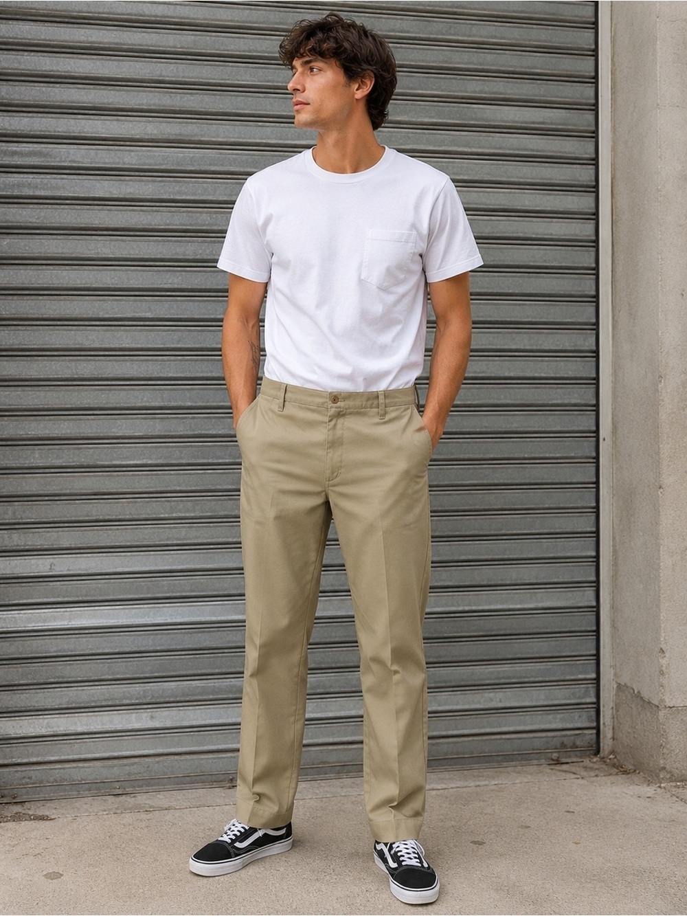 Dickies Men's Chino Pants in Tan